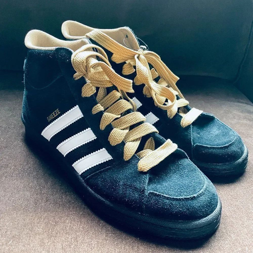 Adidas Superskate x Sneeze Black Golden Beige IF2703 Collectible SAMPLE TAG 9 US